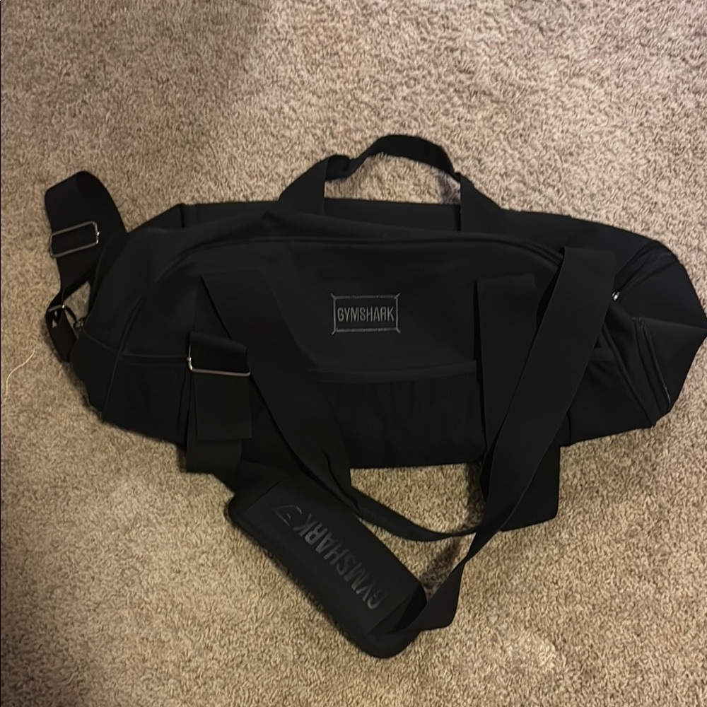 Gymshark Black Travel Bag